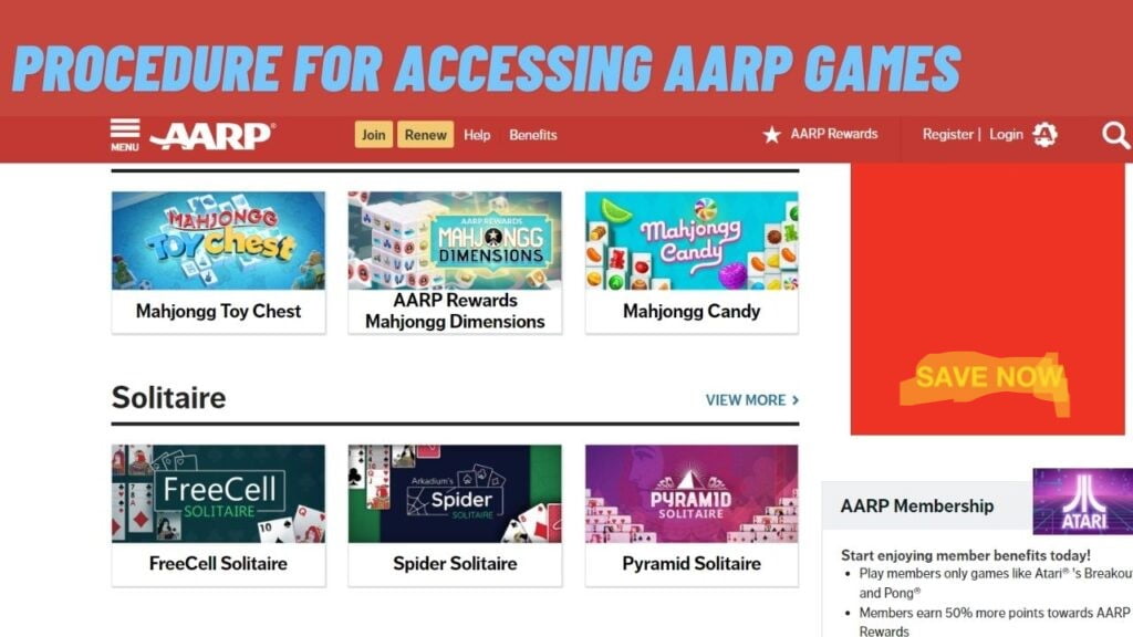 aarp games solitaire