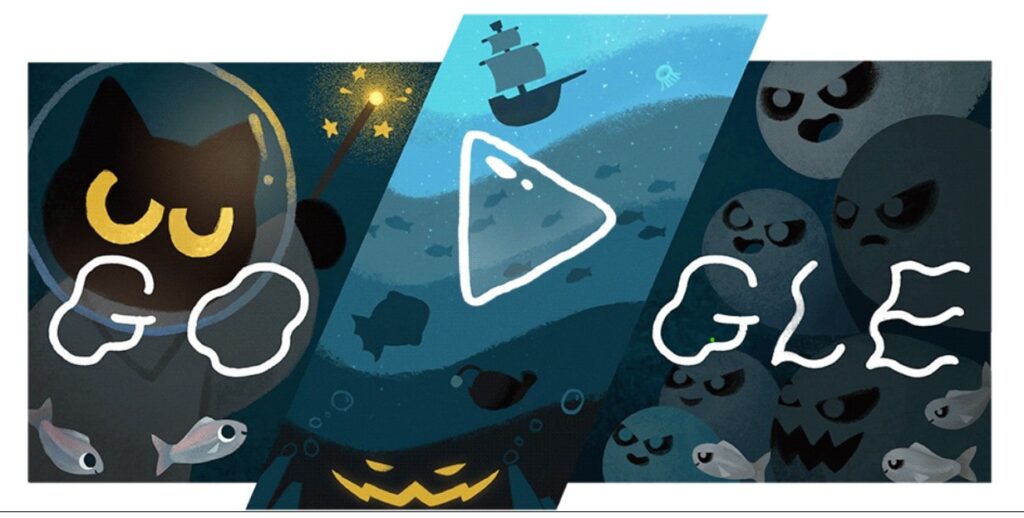 Play Google Doodle Halloween