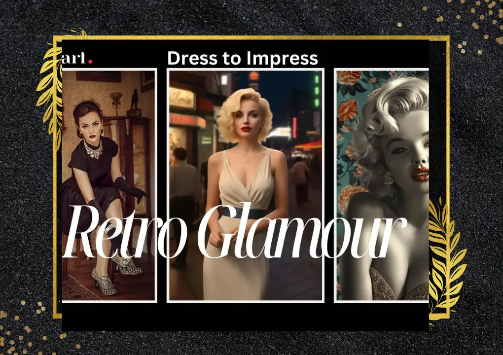 The Influence of Retro Glamour on Modern Fashion.