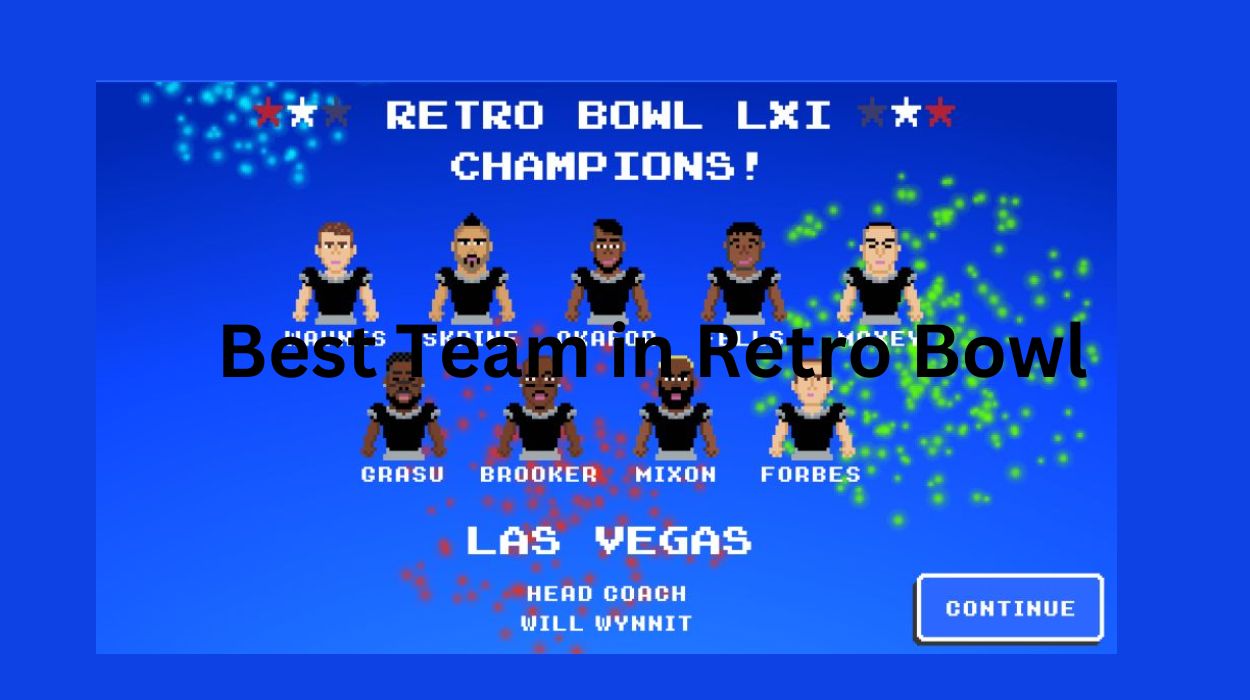 Best Team in Retro Bowl